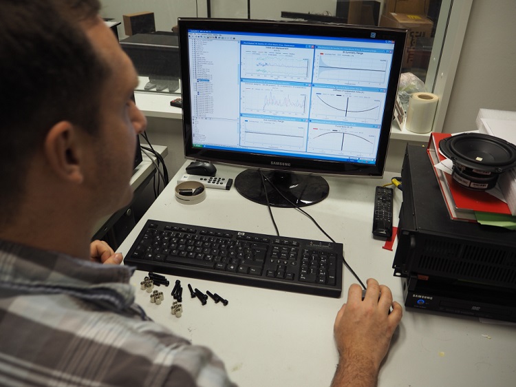 BOOMSTER - frequentieovergangen worden gemeten