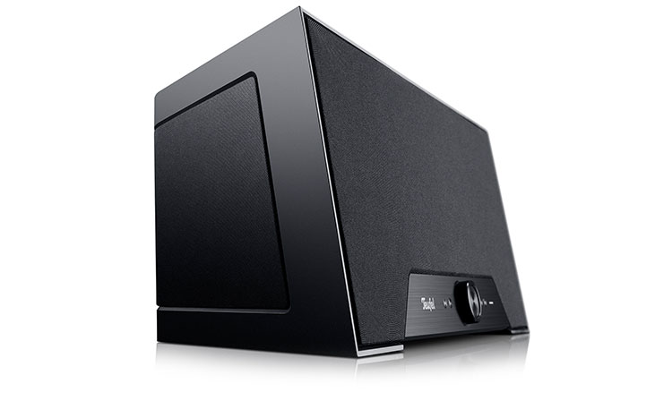 Teufel One M met een diepe en crsipy bas