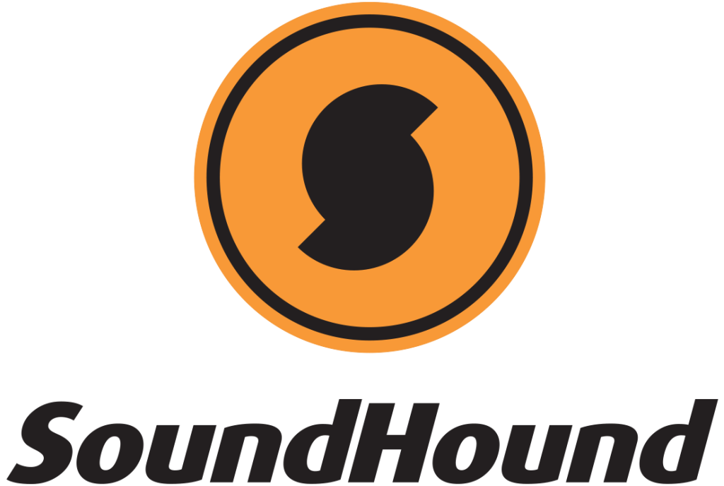 Logo van de muziekherkenningsapp SoundHound