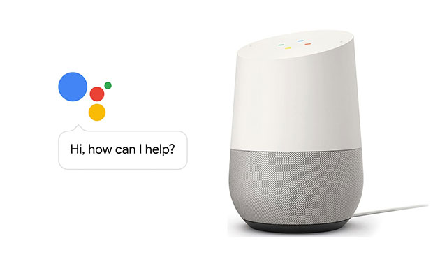 Google Home speaker - spraakbesturing, helaas geen volle sound.
