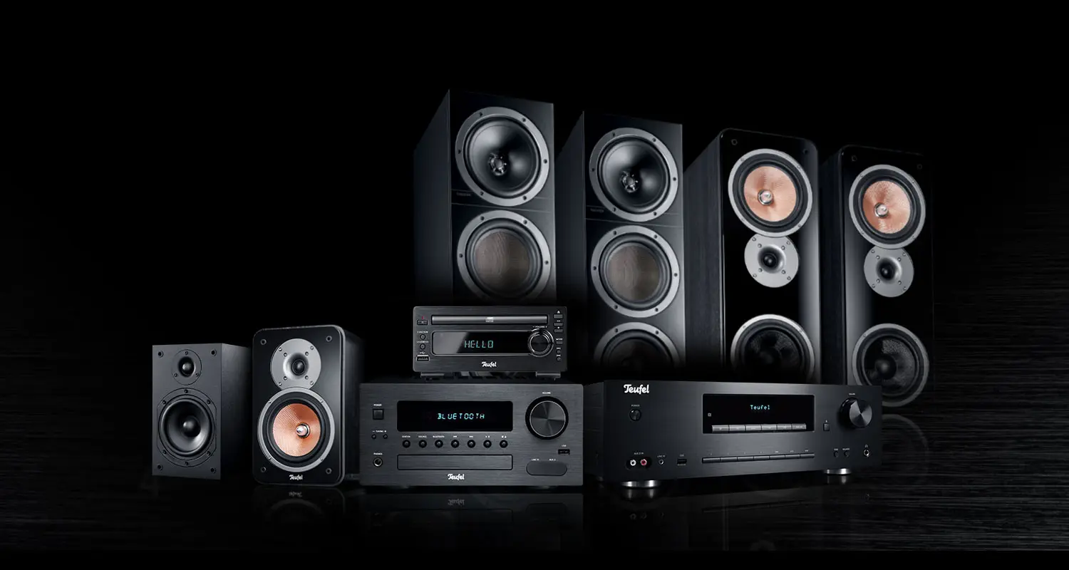 Complete stereo installaties