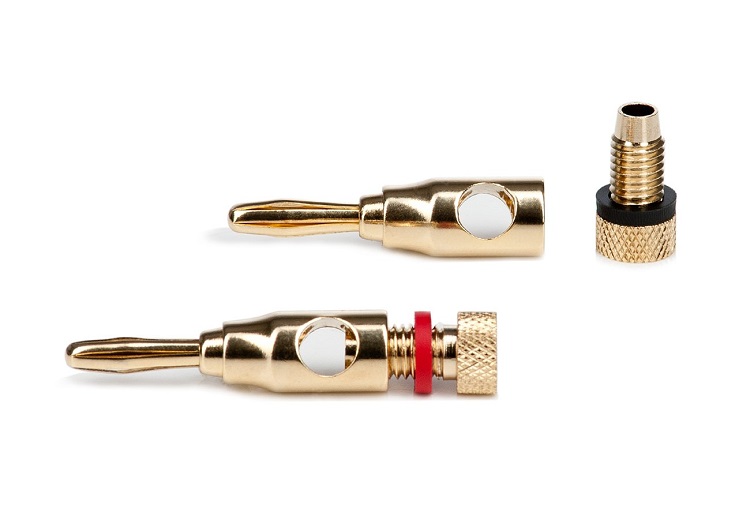 Bananenstekker voor luidsprekerkabels