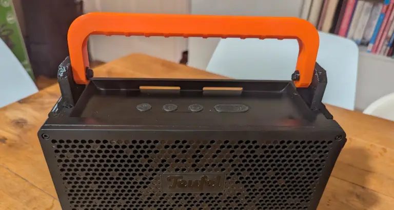 Handgreep voor de MYND met 3D printer geprint
