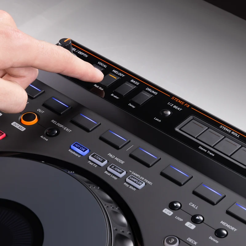 Mengpaneel in close up