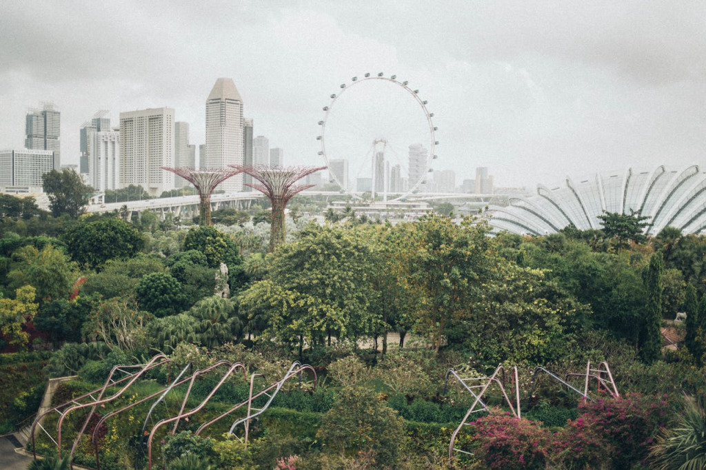 Foto van Gardens by the Bay in Singapore