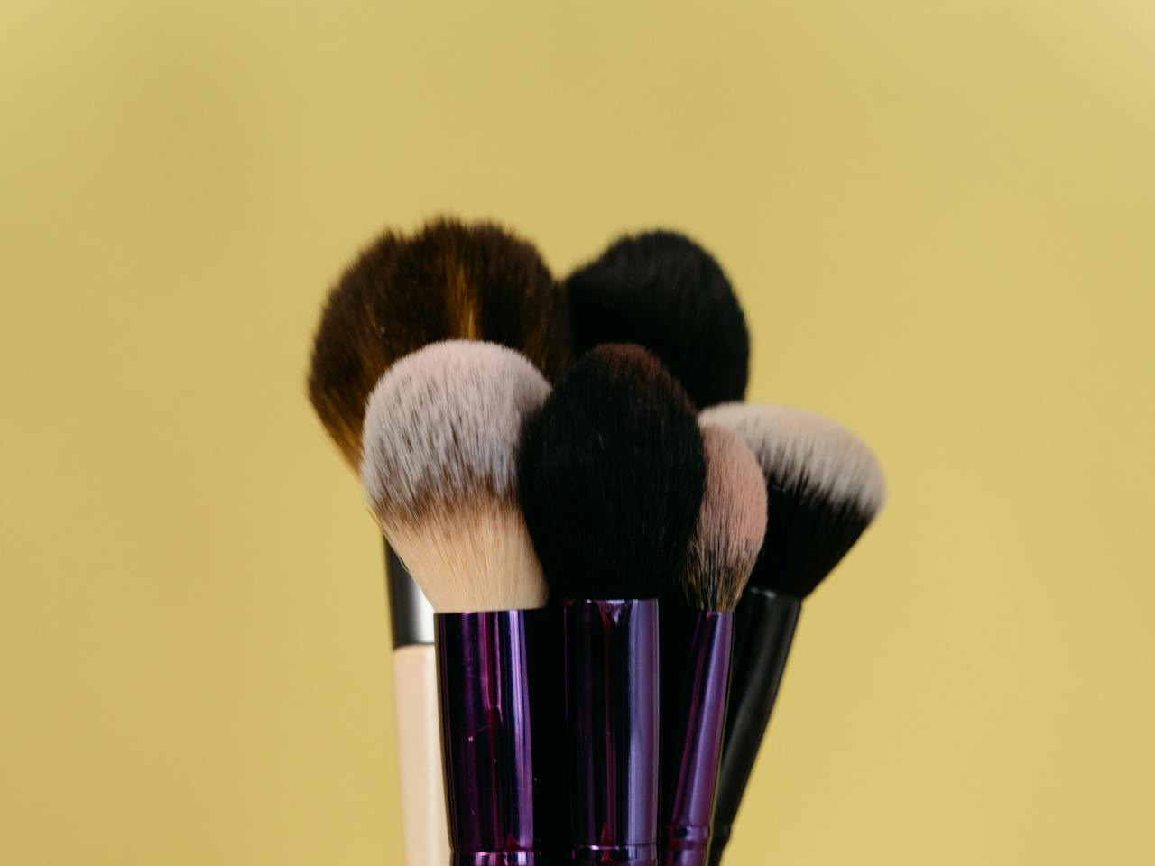 Make-upborstels in een set