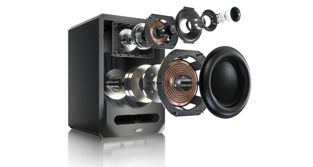 Exploded view van de STUDIO 5X